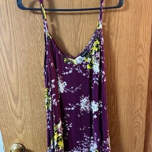 Torrid Purple Floral Camisole Top